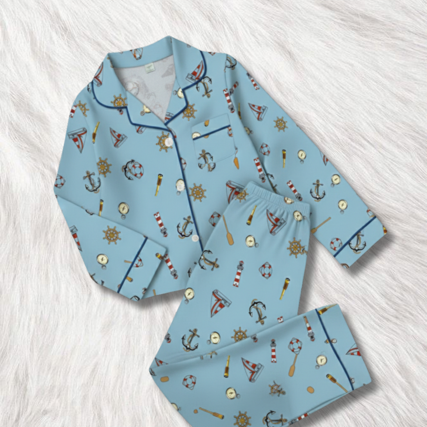 Ahoy Dreams Print Nightsuit