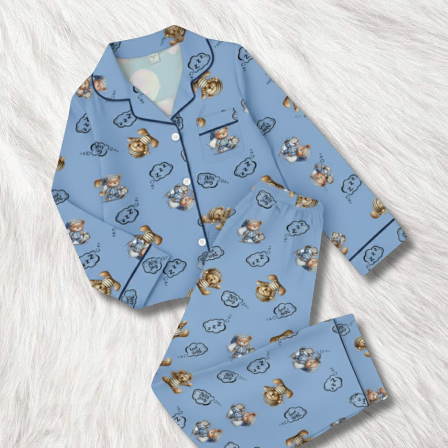 Zoom to Zzz Print Nightsuit
