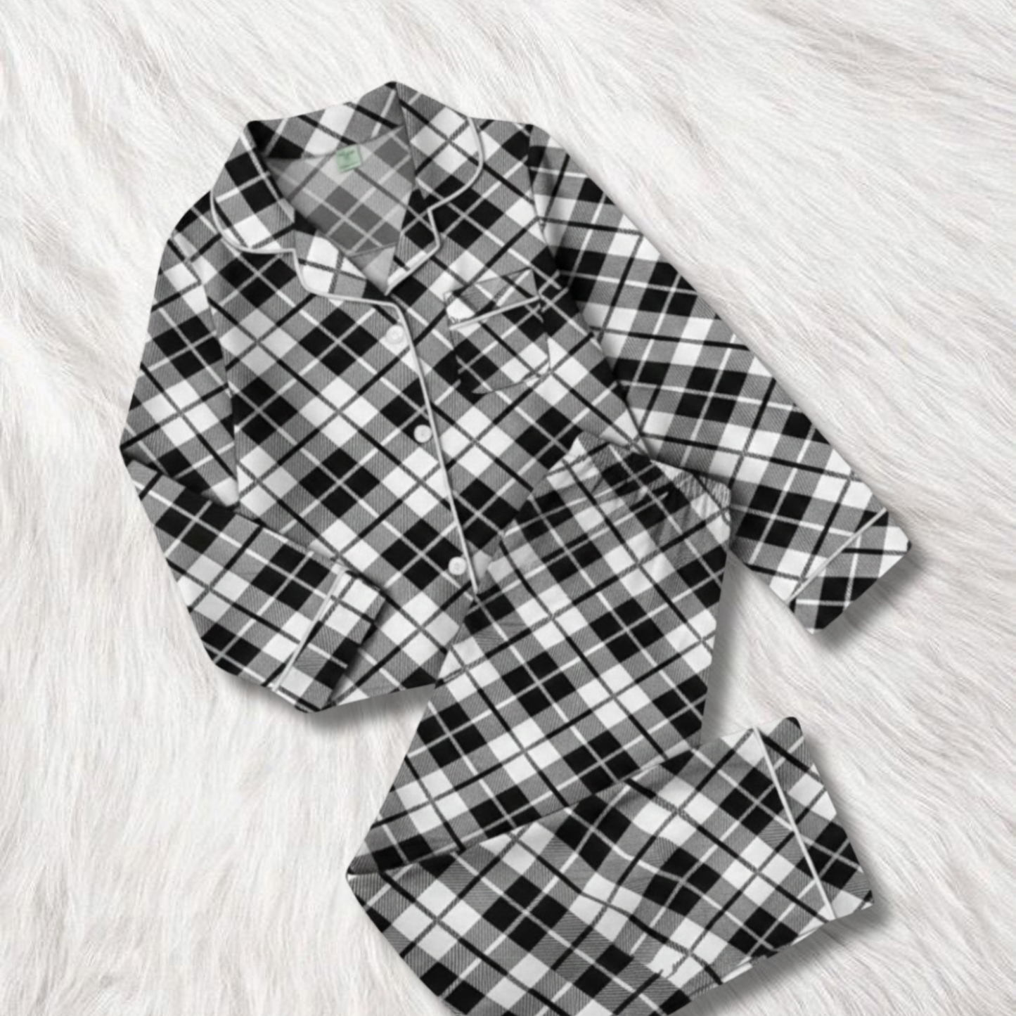 Classic Checkered Nightsuit