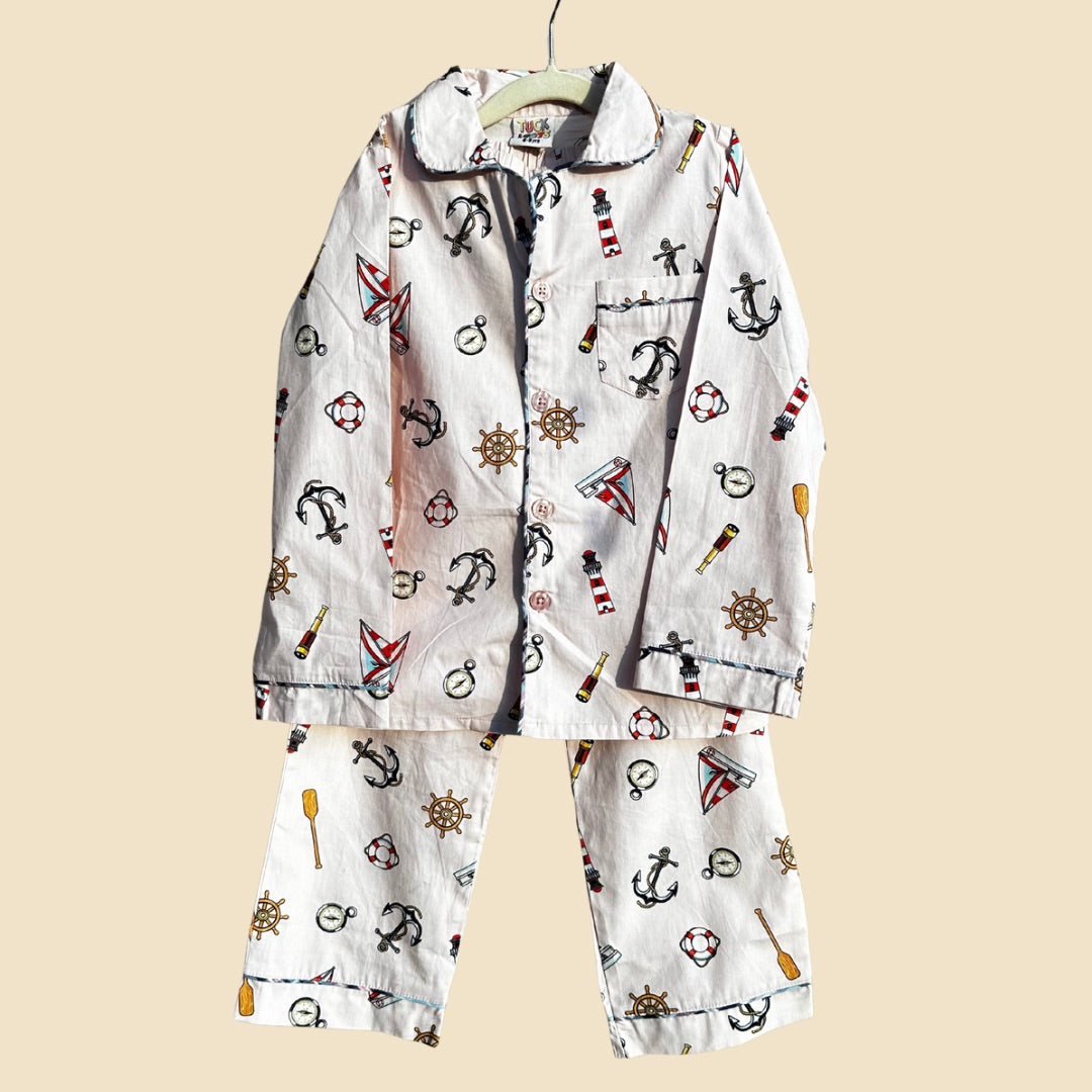 Ahoy Dreams Print Nightsuit