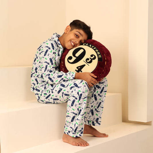 Skate Rush Print Nightsuit