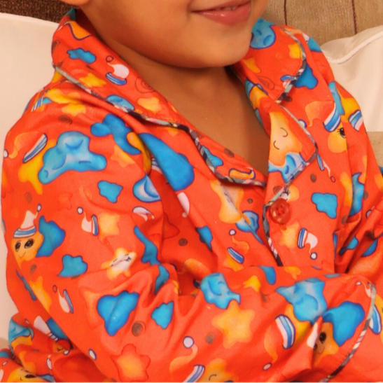Dreamy Sky Print Nightsuit