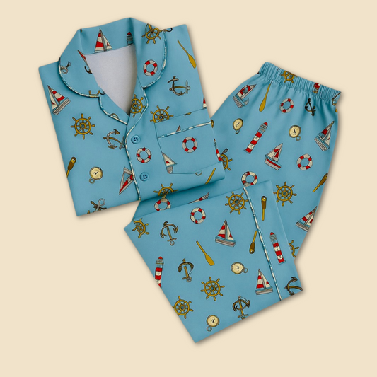 Ahoy Dreams Print Nightsuit