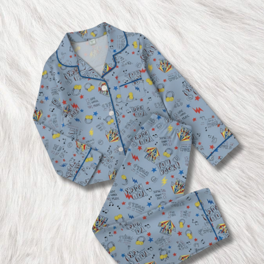You Rock Print Nightsuit