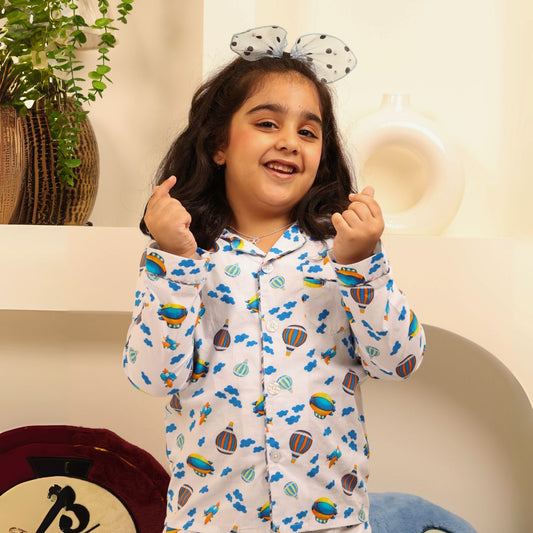 Up and Away Print Nightsuit