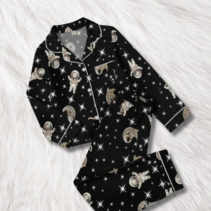 Starry Explorers Print Nightsuit