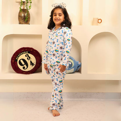 Up and Away Print Nightsuit