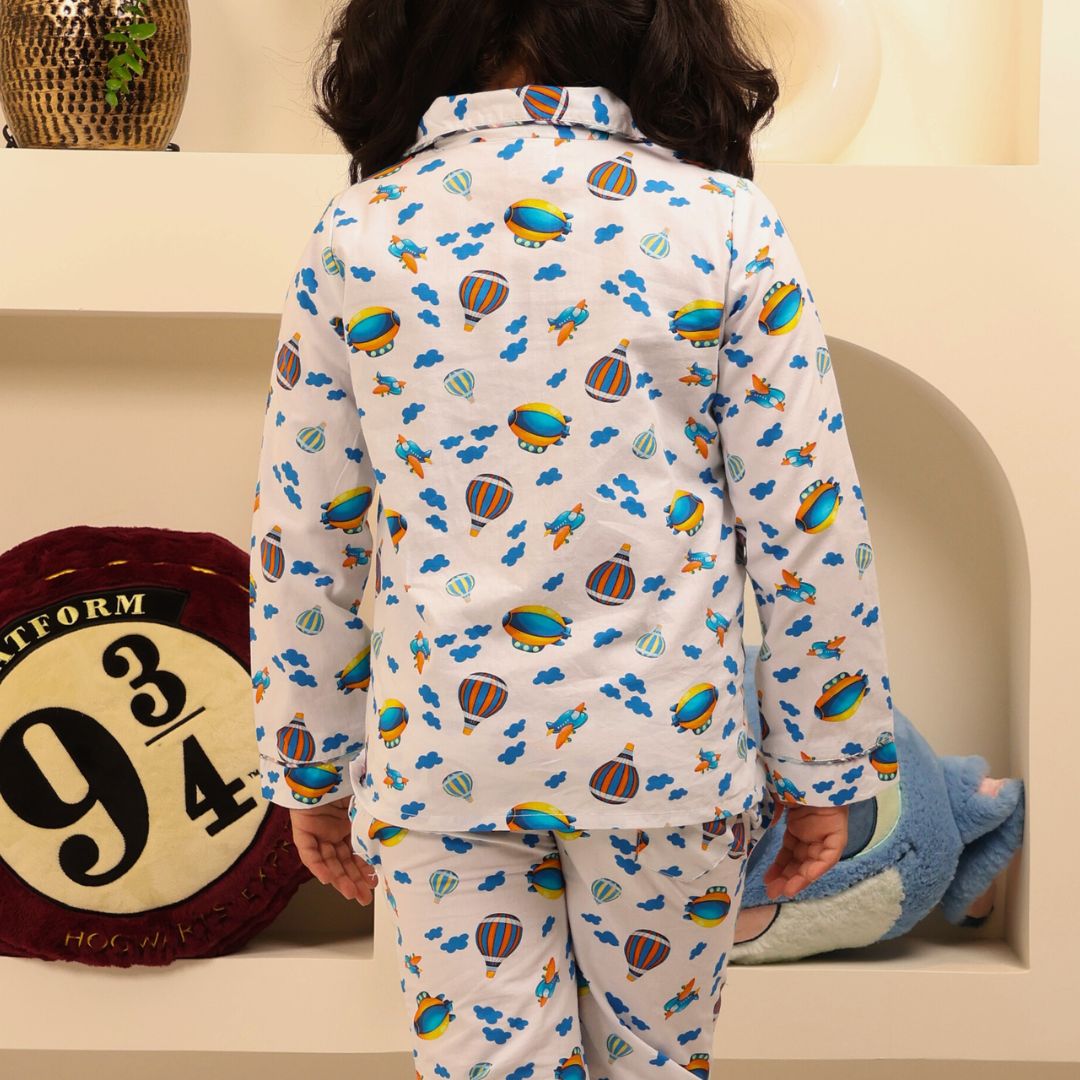 Up and Away Print Nightsuit