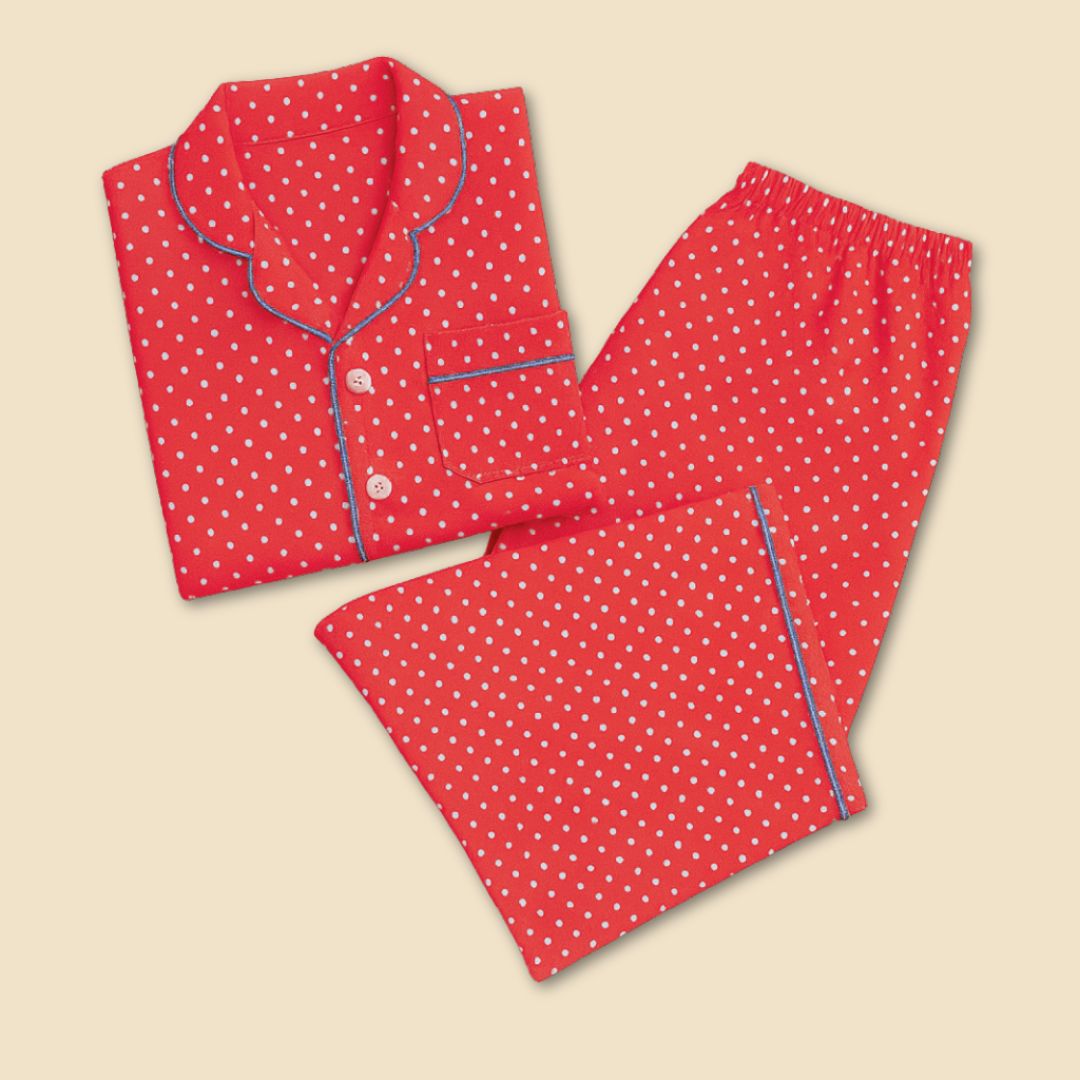 Candy Dots Print Nightsuit