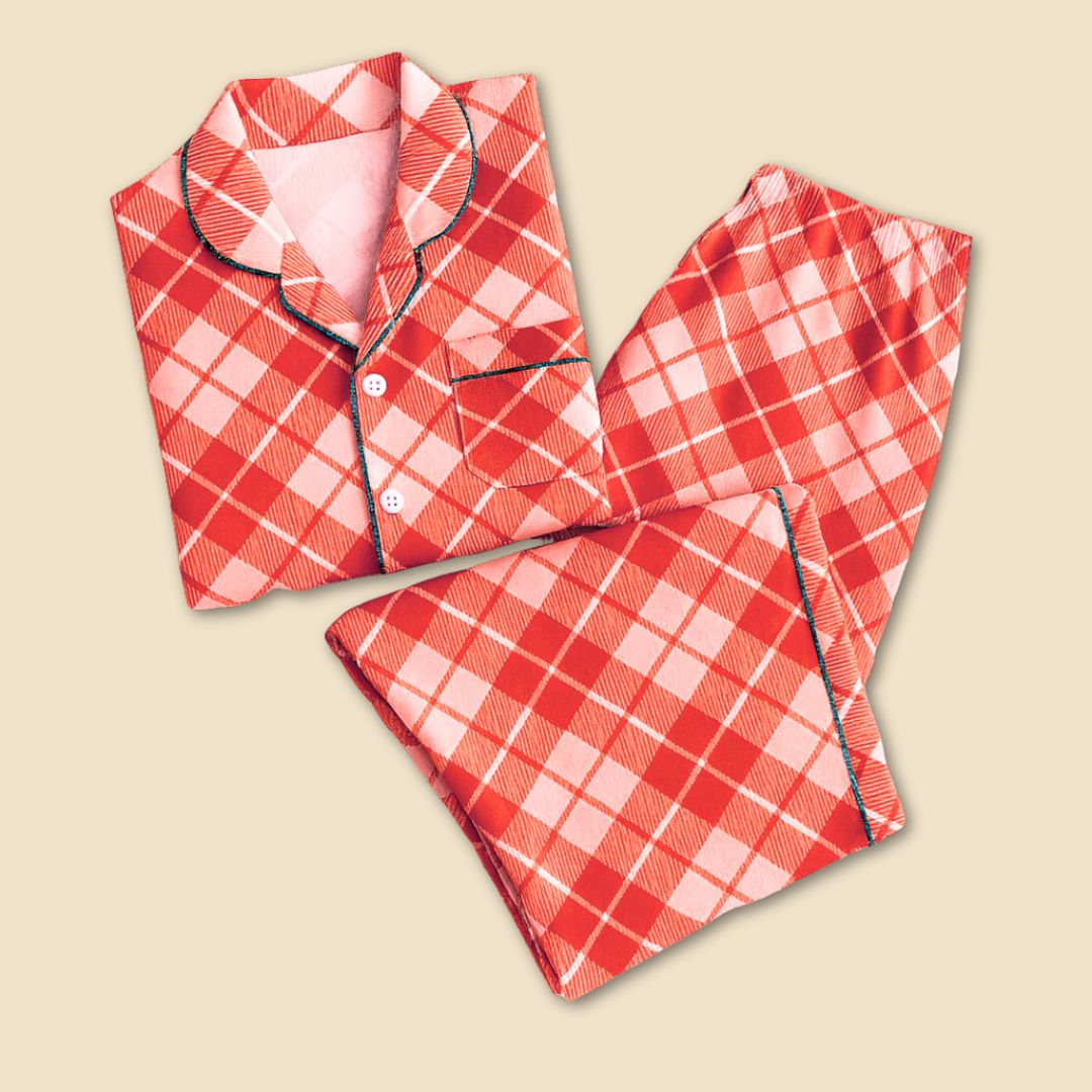 Classic Checkered Nightsuit