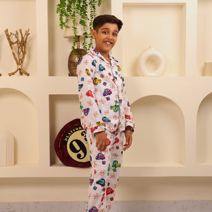 Cars Print Nightsuit