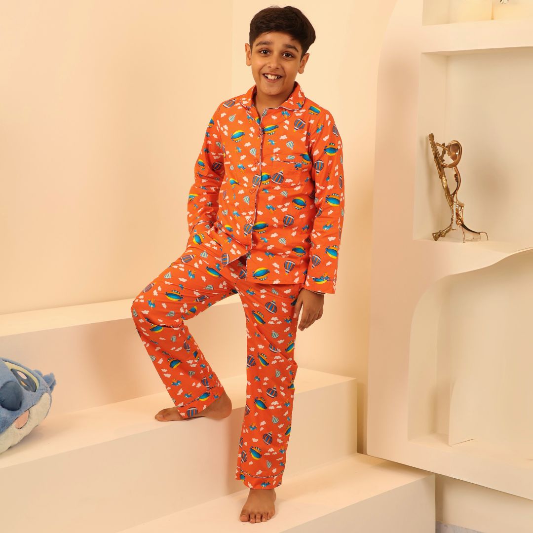 Up and Away Print Nightsuit