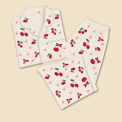 Cherry Pop Print Nightsuit