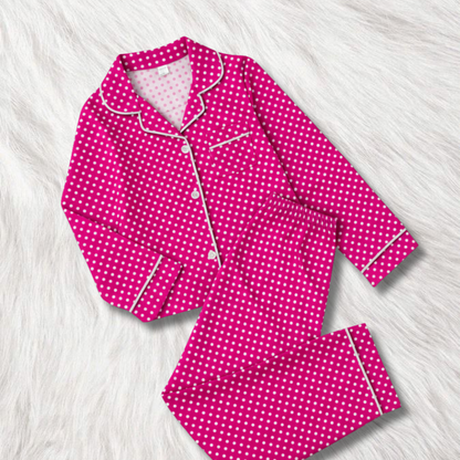 Candy Dots Print Nightsuit