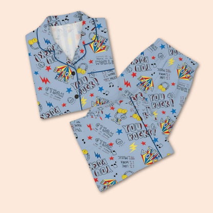 You Rock Print Nightsuit