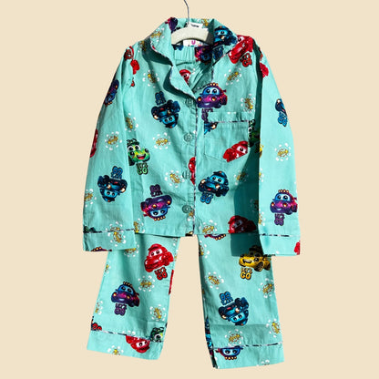 Cars Print Nightsuit