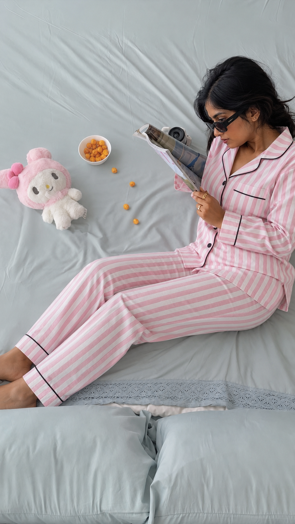 Classic Striped Nightsuit