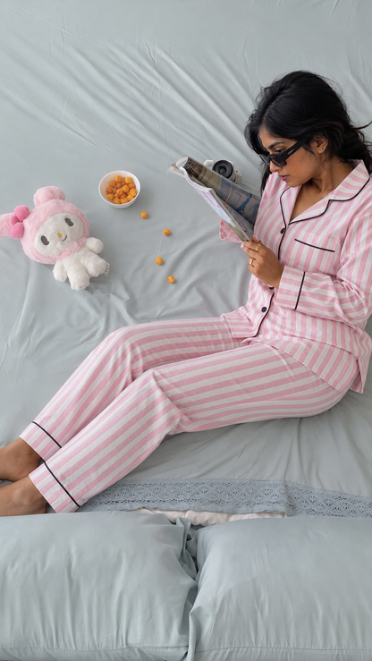 Classic Striped Nightsuit