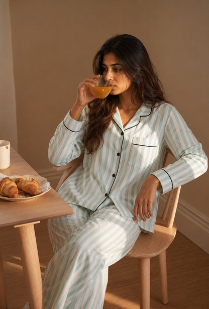 Classic Striped Nightsuit