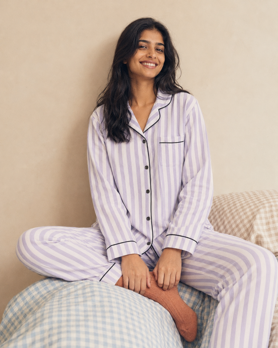 Classic Striped Nightsuit